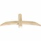 Ekena Millwork Bellingham Rough Sawn Timber Gable Bracket, Douglas Fir, 48"W x 20"H x 2"D x 4"F, 10/12 Pitch GBW048X20X0204BEL00RDF - alternate 3